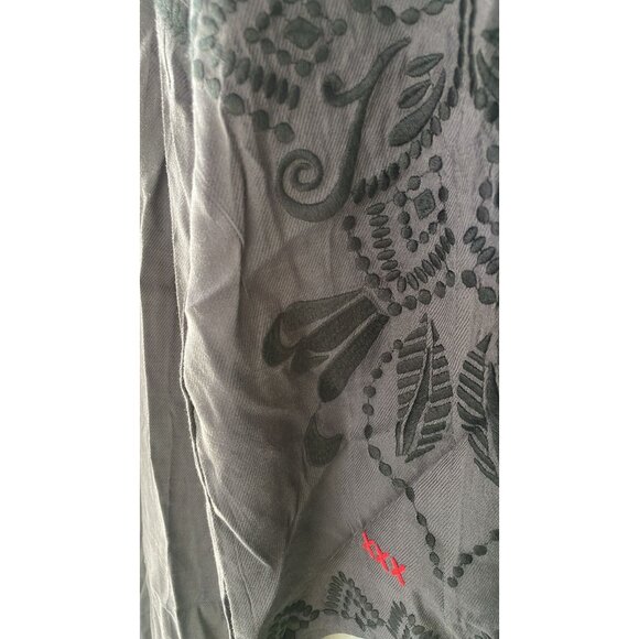 Odd Molly Anthropologie Floral Embroidered Mini Dress L-3 - Picture 2 of 7